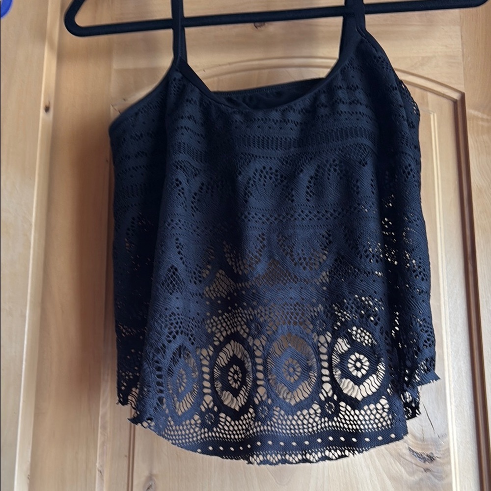 Kenneth Cole Reaction Black 2 piece swimsuit